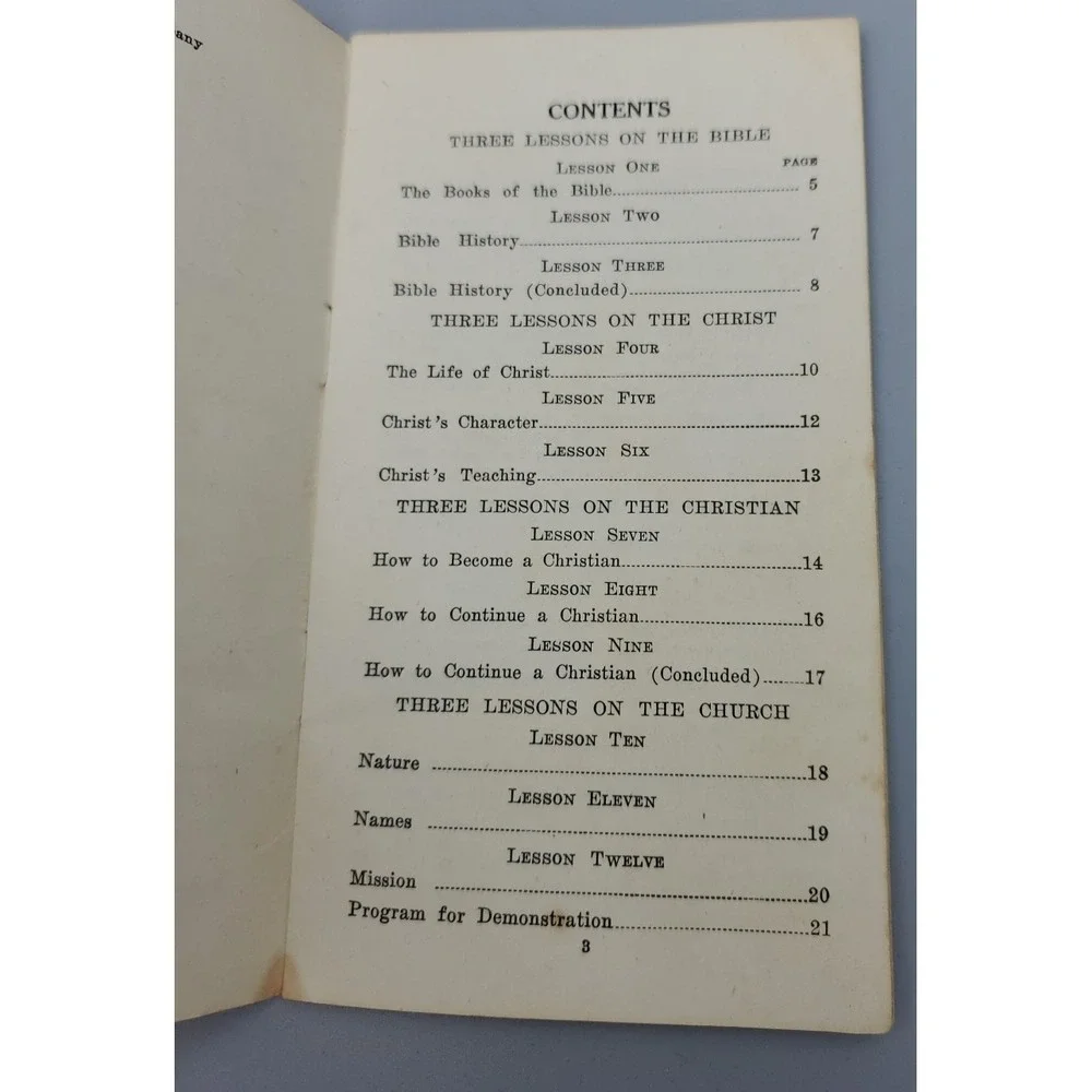 Junior Quiz Pocket Book by Murch Bible Memory Gists for boys & girls number 2979
